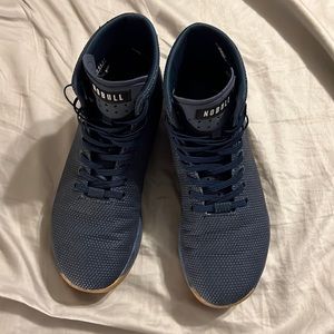 Navy NoBull High Top Super Fabric Trainers
